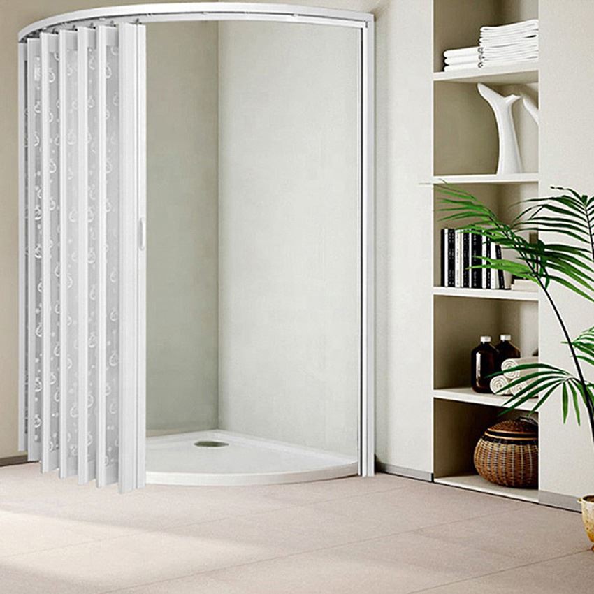 Bathroom PVC Folding Door Bathroom PVC Folding Door