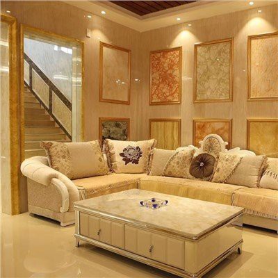 ماوراء بنفش تزئین ورق مرمر برای داخل سالن