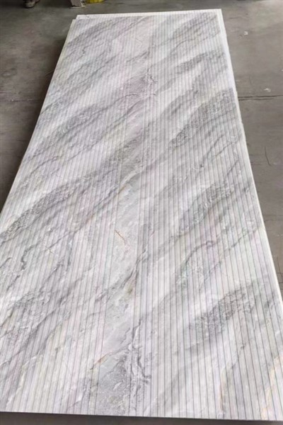 با ورق سنگ مرمر پی وی سی شیار